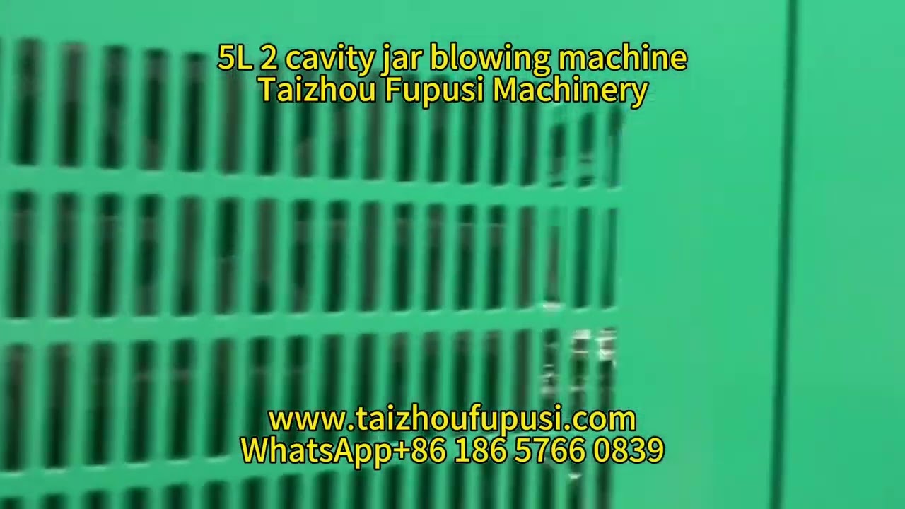 5L 2 cavity jar blowing machine made by Taizhou Fupusi Machinery