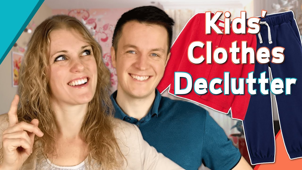 Decluttering Our Kids' Clothes || Decluttering and Organizing 2021