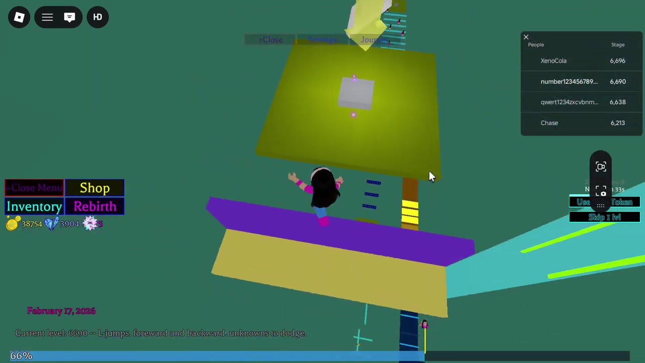 Ultimate obby 2.0 | stage 6675 ➡️ 6700 | part 343 | roblox