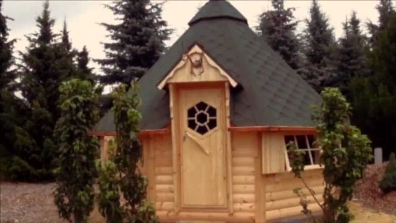 Entstehung einer Kota: Grillkota von Scandinavic Wood Art