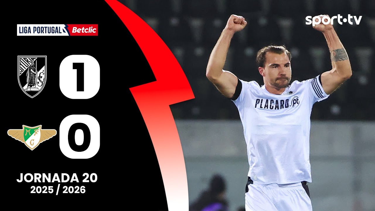 Resumo: Vitória SC 1-0 Moreirense - Liga Portugal Betclic | sport tv
