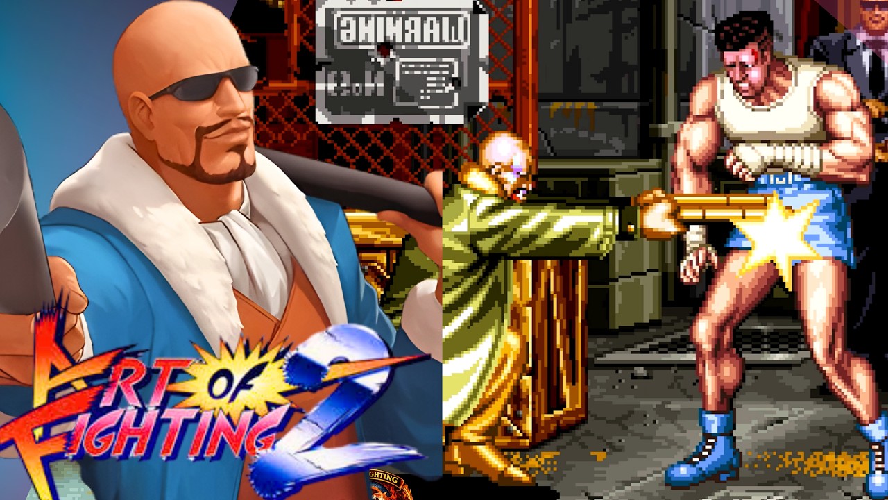 Mr. Big vs Micky Rogers - High Level Matches | Art of Fighting 2