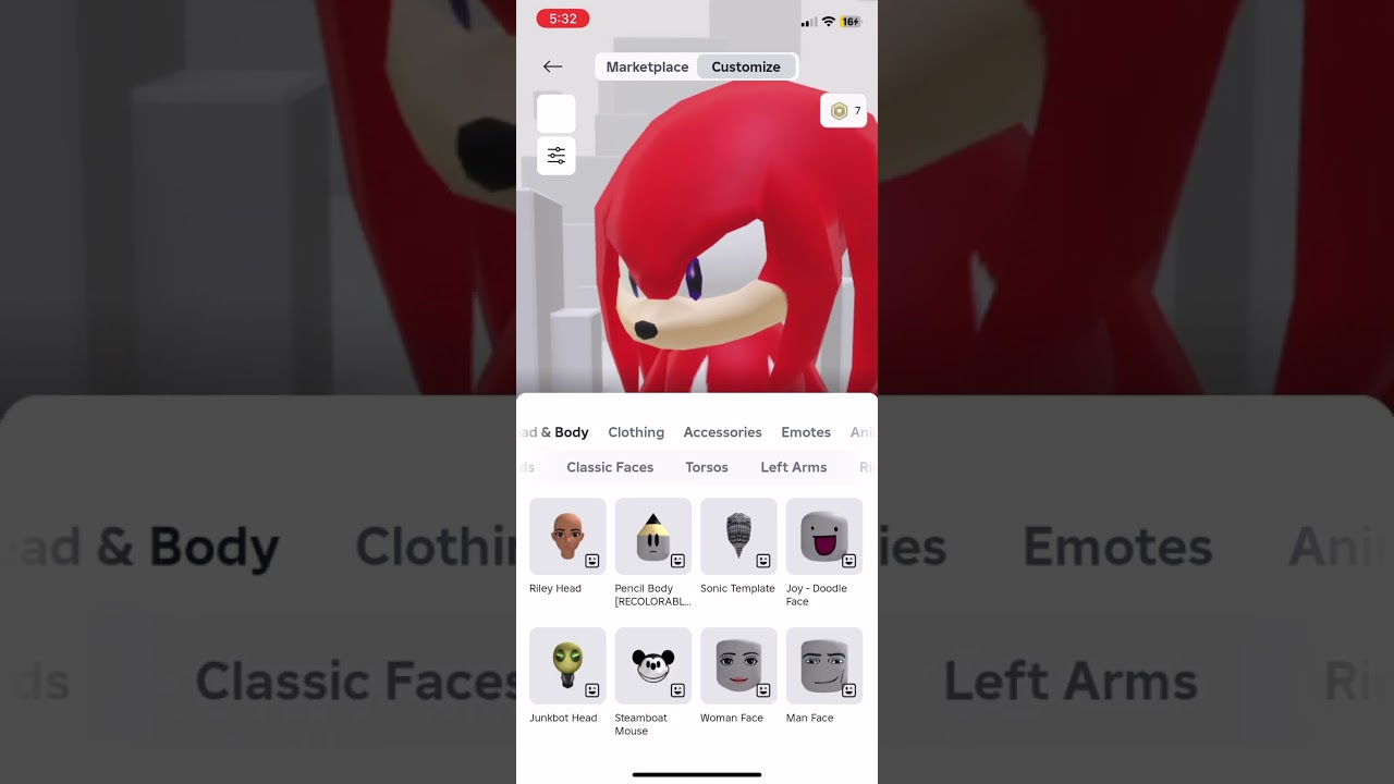 How To Make Knuckles From Sonic Adventure 1 In Roblox