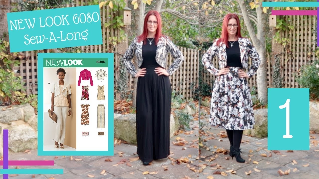 How To / How I :: New Look 6080 Sew-Along :: Part 1 :: Tracing & Altering The Pattern