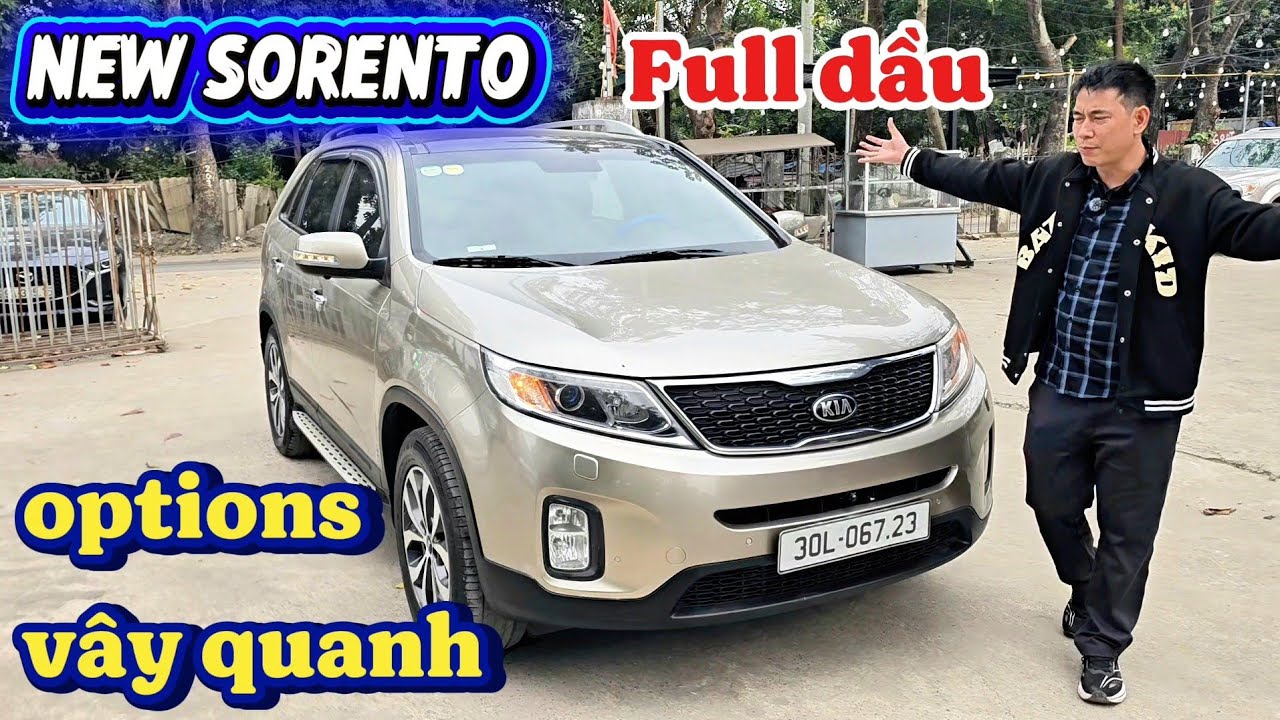 Kia New Sorento 2.2L DATH full dầu 2016, Xe tuyệt đẹp với nhiều tiện nghi