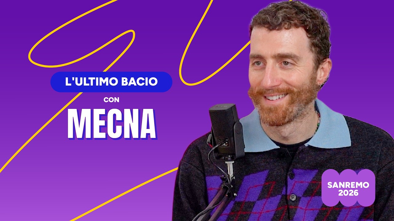 L'ultimo bacio di Mecna (e pure il primo!) 😚❤️💋 SANREMO 2026