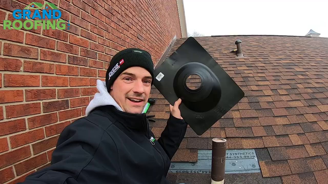 Worst roof ever - vent pipe collar repair