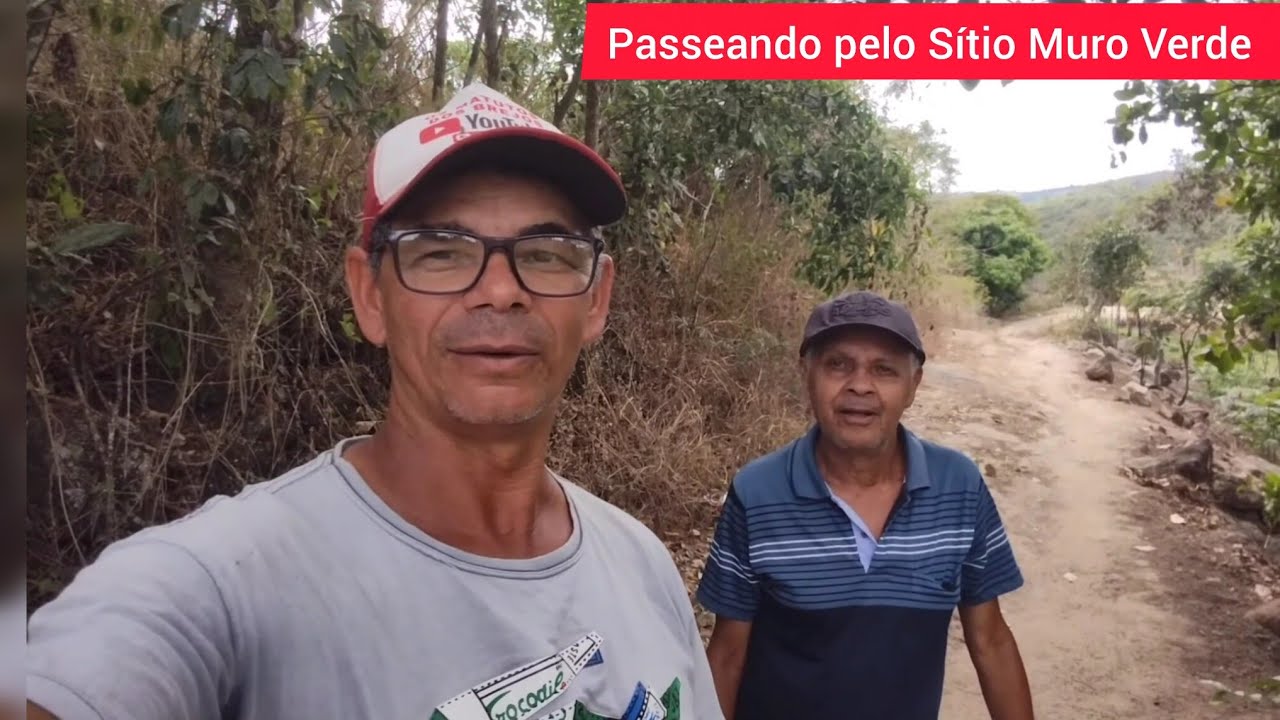 Hoje o passeio foi no sítio Muro Verde