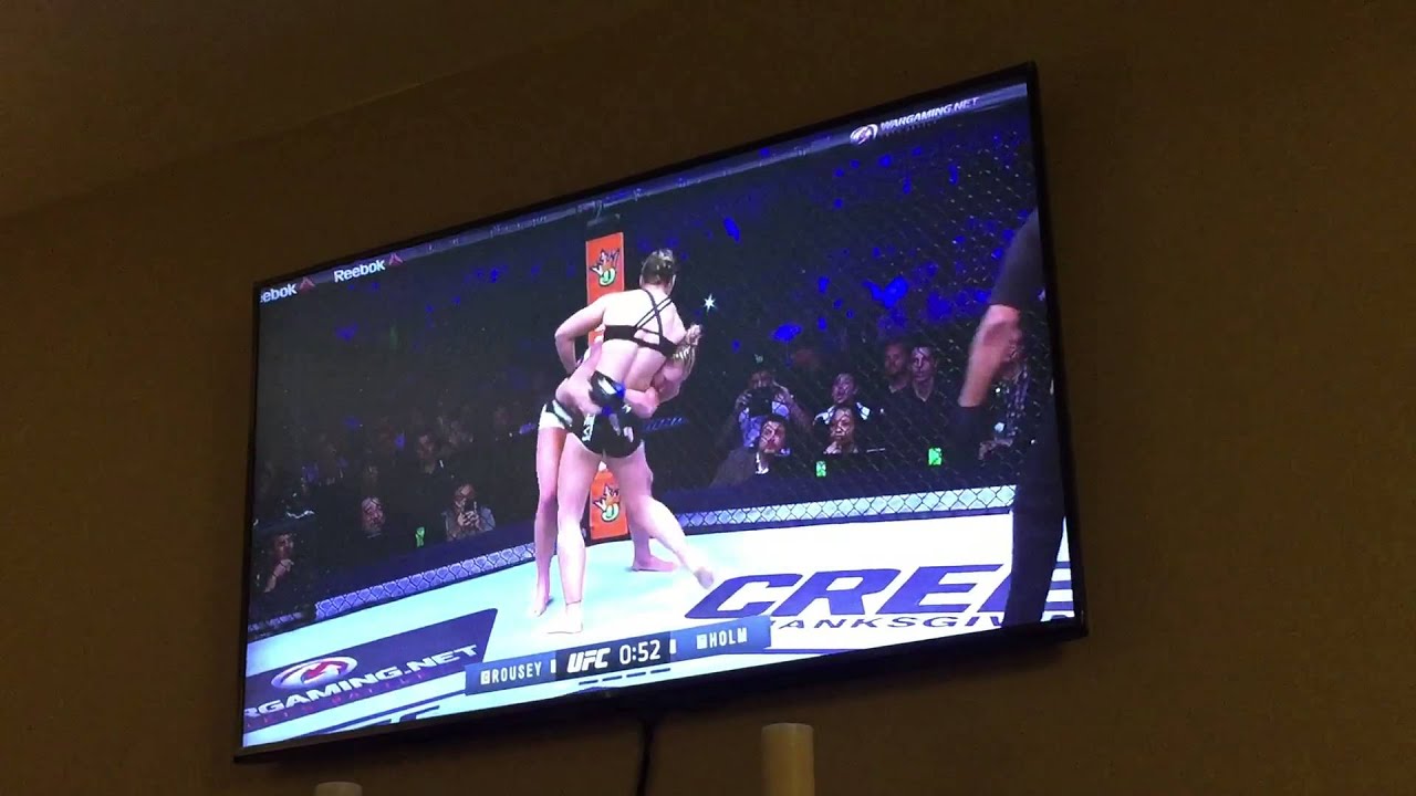 ronda rousey VS. holly holm