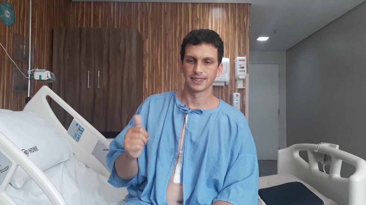 Cirurgia do coração com troca valva aórtica biológica bovina e aneurisma na aorta.