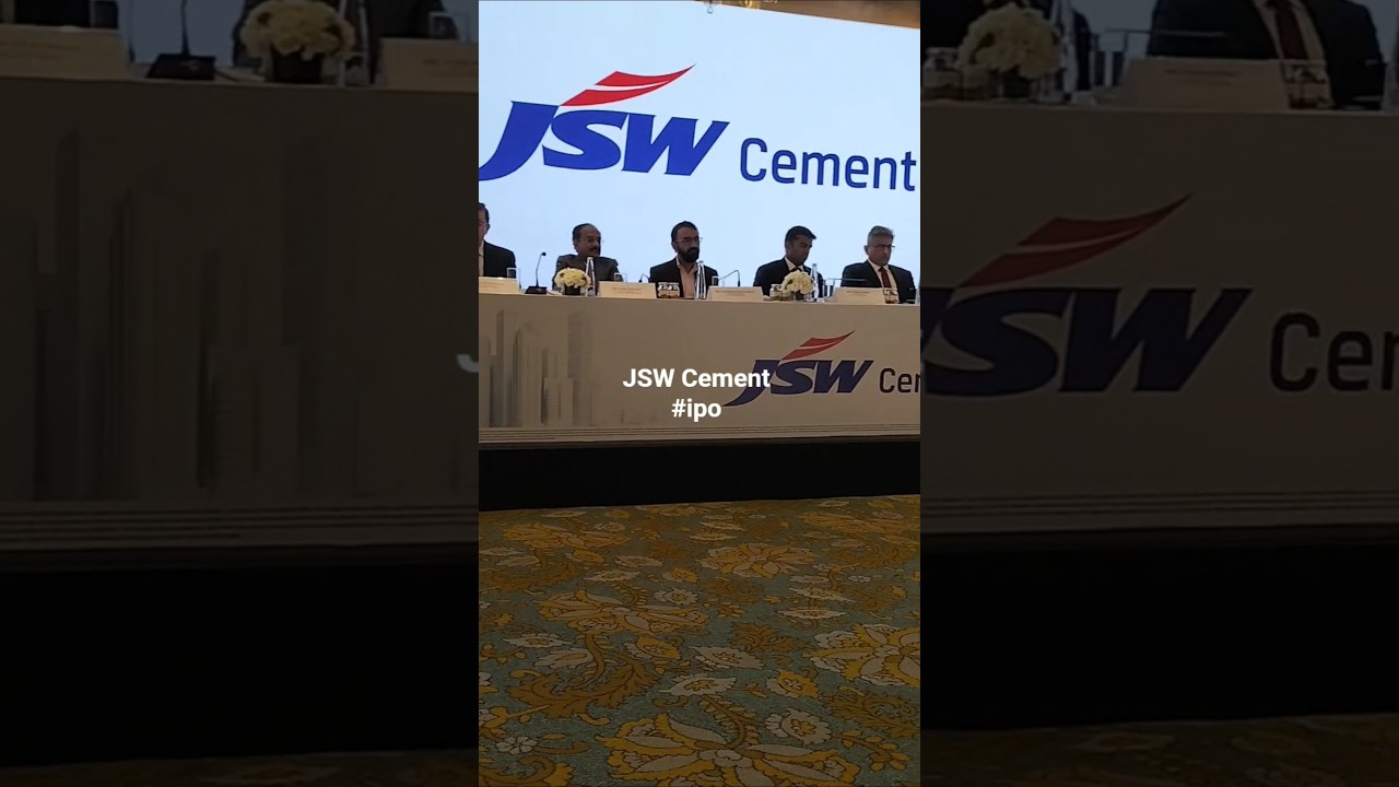 JSW Cement #ipo #youtubeshorts #shortsfeed #trending #viral #shortvideo