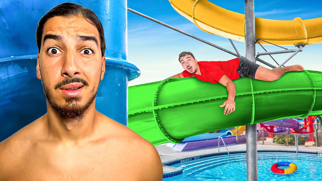 CACHE-CACHE Dans Un PARC AQUATIQUE G&Eacute;ANT !