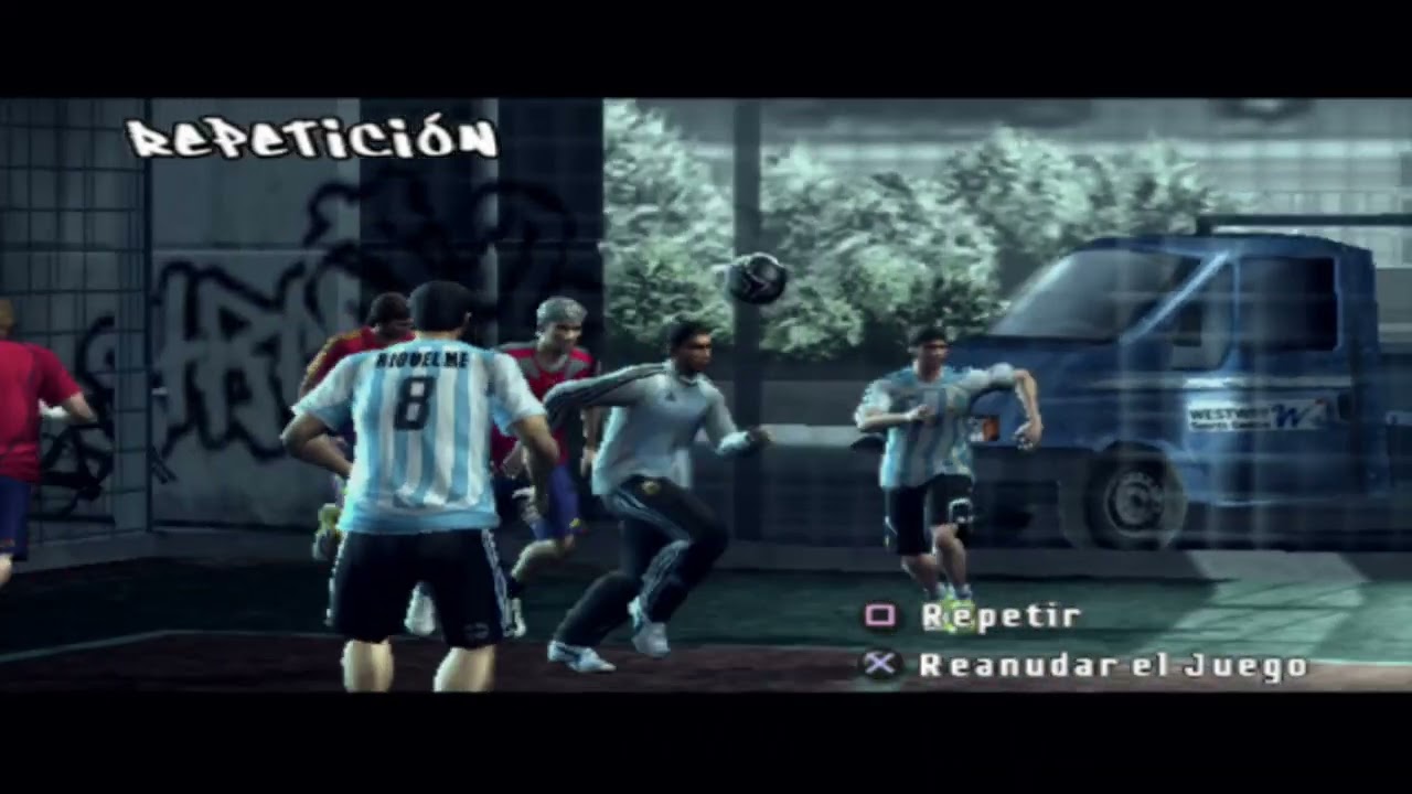 FIFA Street 2 - Argentina vs España (Very Hard)