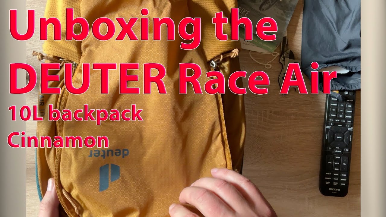 DEUTER Race Air 10L Cinnamon | Распакоўка + Тэст | Unboxing + Review | Распаковка + Обзор