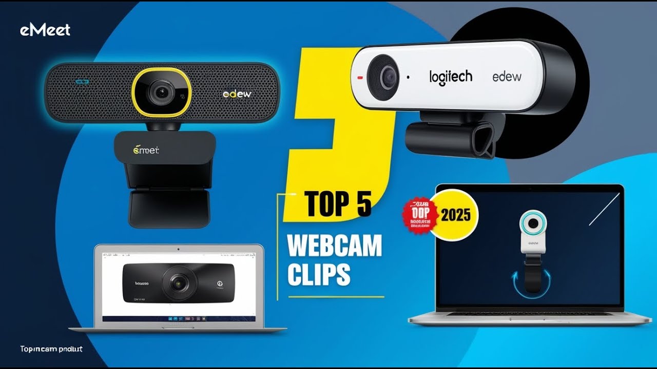 Top 5 Best Webcam Clips for Laptops 2025 | Ultimate Webcam Buying Guide