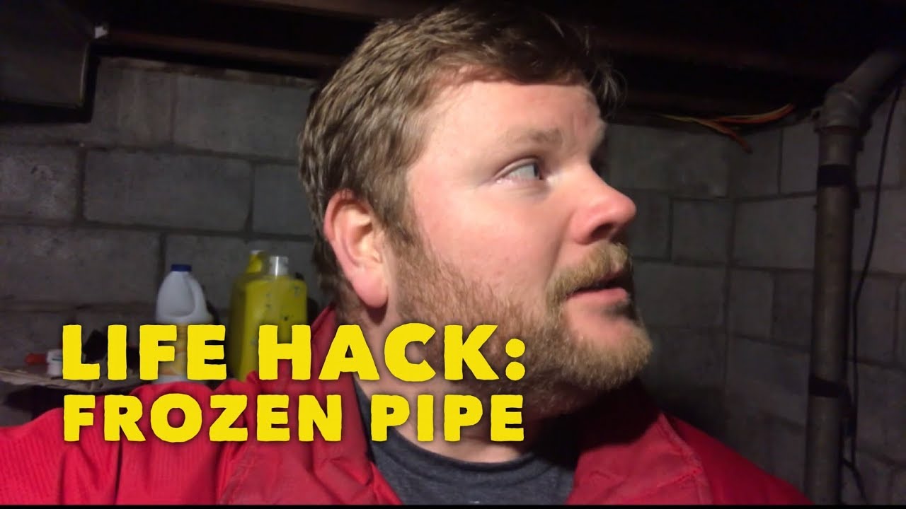 How to fix a frozen pipe