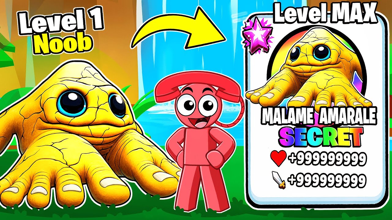 Unlocking New MAX LEVEL OP SECRET MALAME AMARALE In Brainrot Evolution