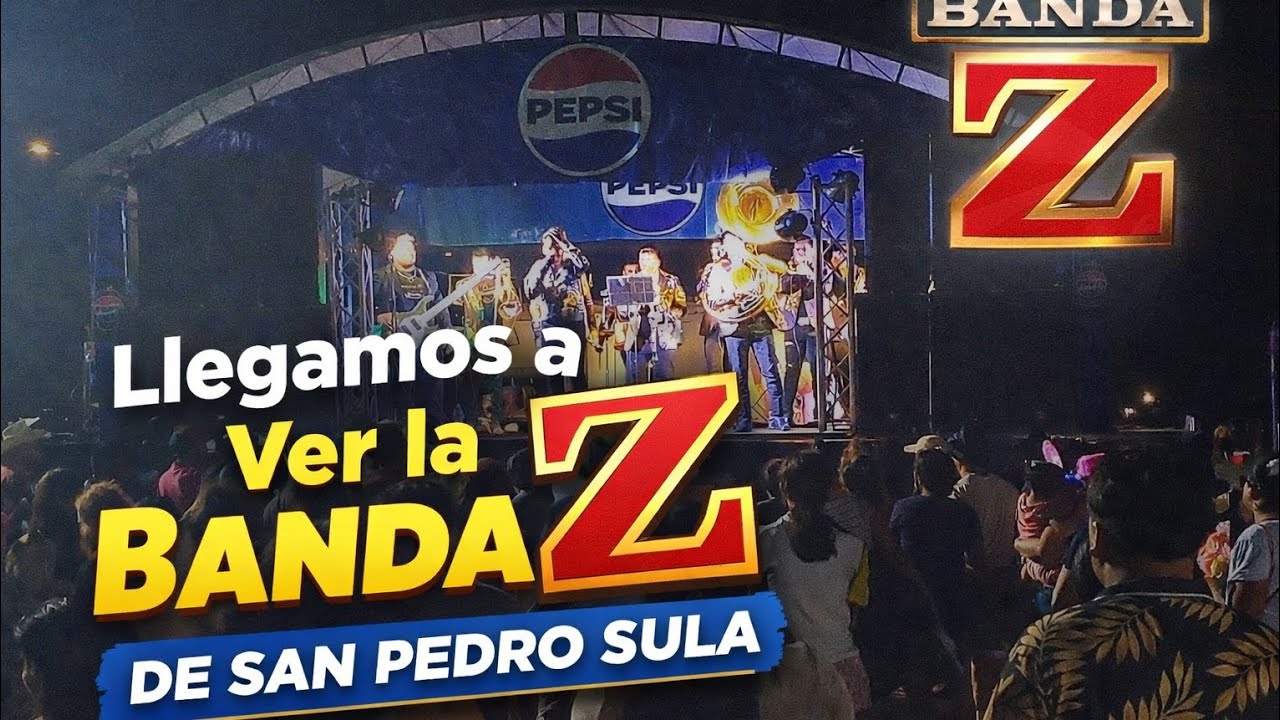Banda Z de san pedro sula en concierto En Puerto Cortes musica banda