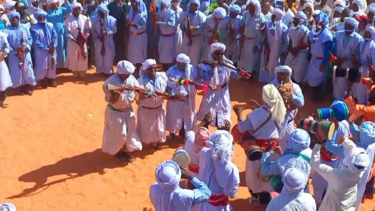 بارود زيارة سيدي الحاج بن احمد قصر اولاد راشد 2024 قرص فزعة المطارفة الاول صباحا