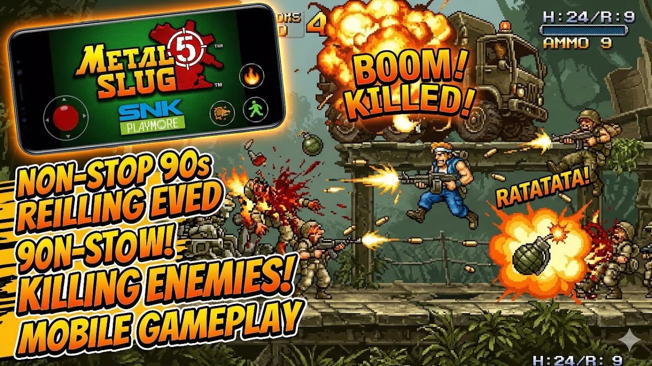 “Metal Slug 5 Gameplay 🔥 Full Run | Ultimate Nostalgia 90s Arcade Action!”