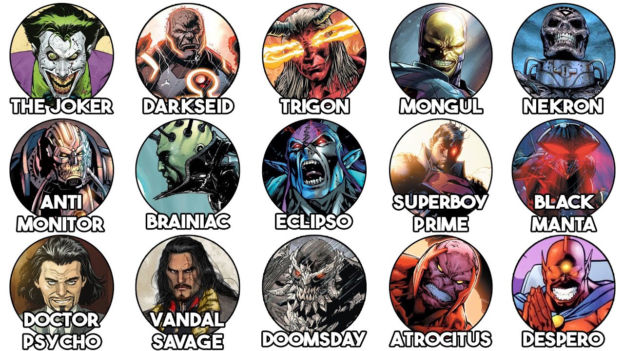 The Most Evil DC Villains Explained