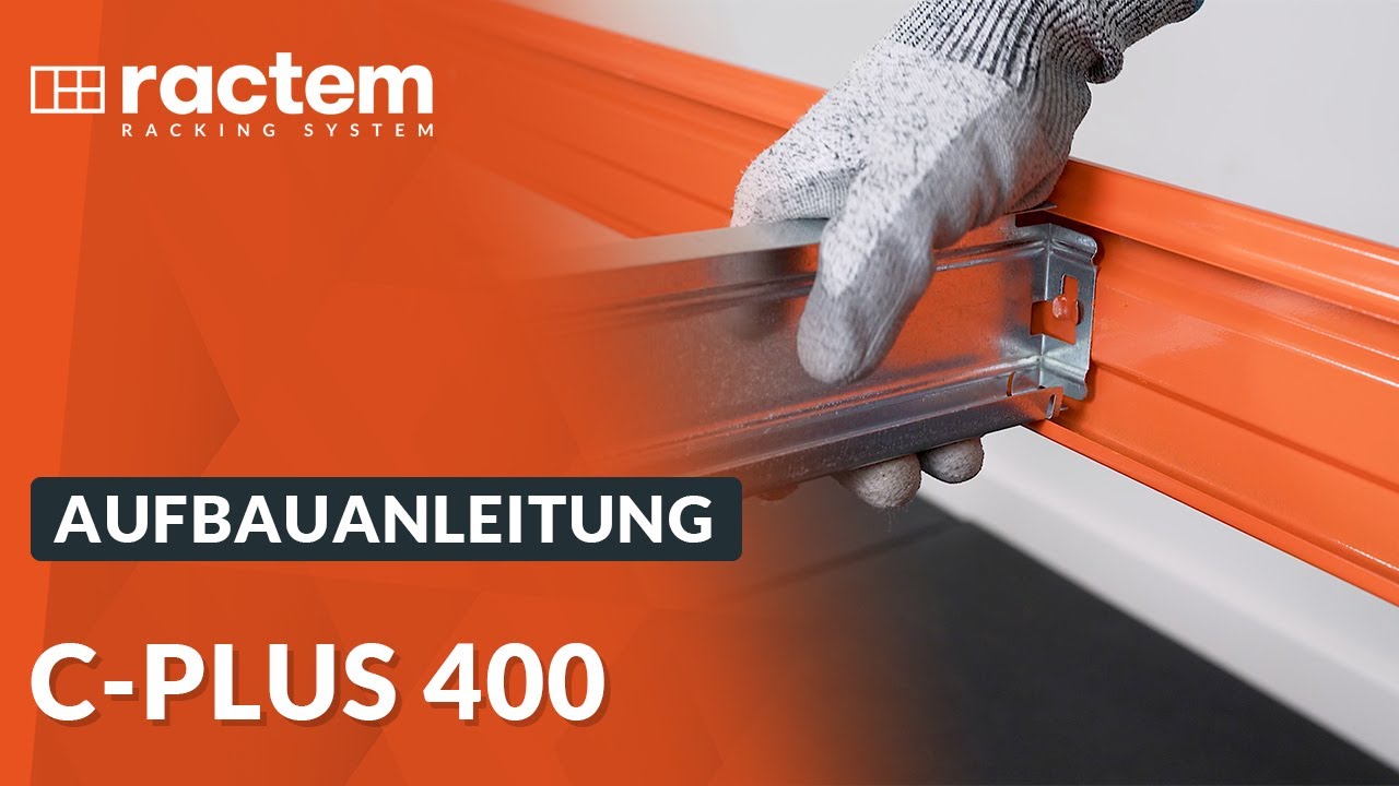 Aufbauanleitung C-Plus 400 Regal
