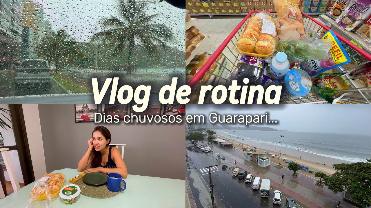 Praia com Chuva, Mudança de Planos, Consulta em Vitória, Variando a Alimentação, Pão de Queijo FIT
