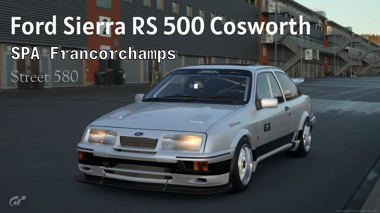 Gran Turismo 7 Ford Sierra RS 500 Cosworth 1987 Historic SPA 580