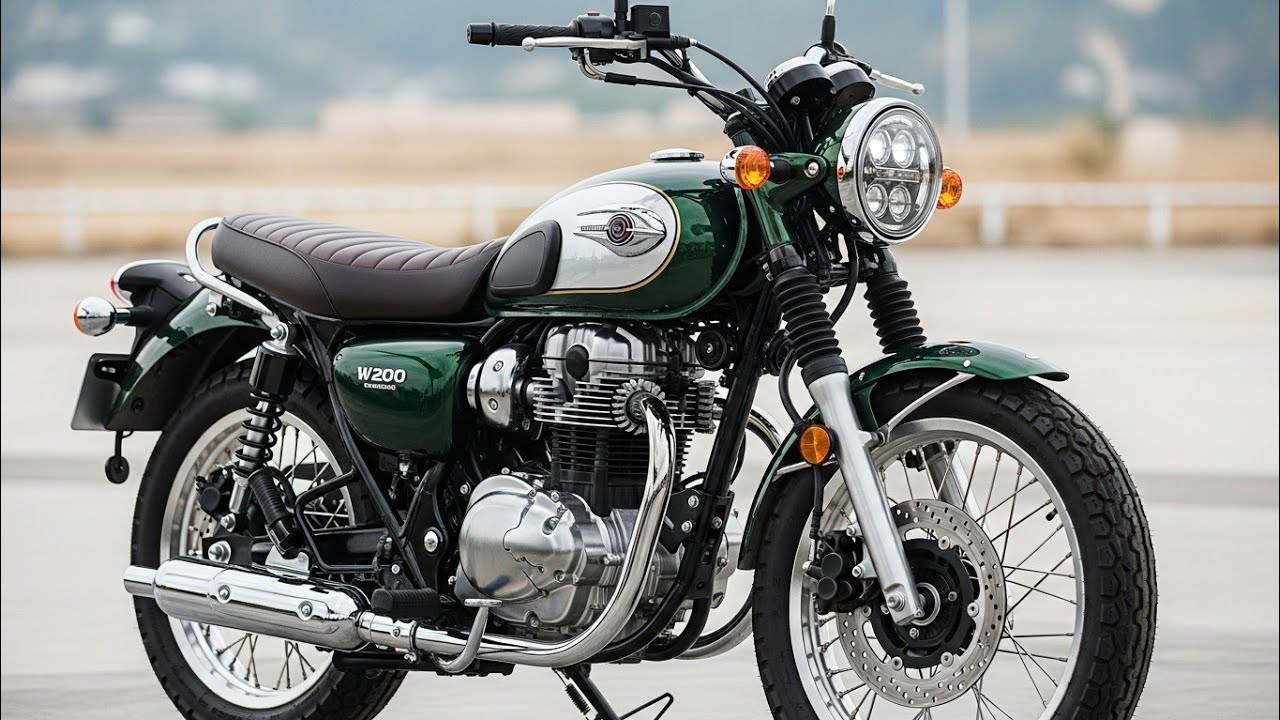 2026 Kawasaki W200 REVEALED! Retro Legend is BACK & Better Than Ever!”
