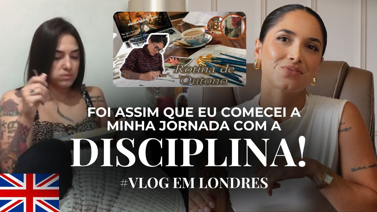 VLOG | O início: Como me tornei uma mulher disciplinada mesmo sem nenhum recurso. 