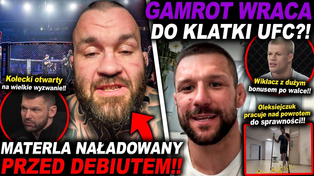 MATERLA NAŁADOWANY PRZED DEBIUTEM!(KSW,UFC,MMA,GAMROT,KHALIDOV,KOŁECKI,SZPILKA,PUDZIANOWSKI,WIKŁACZ)