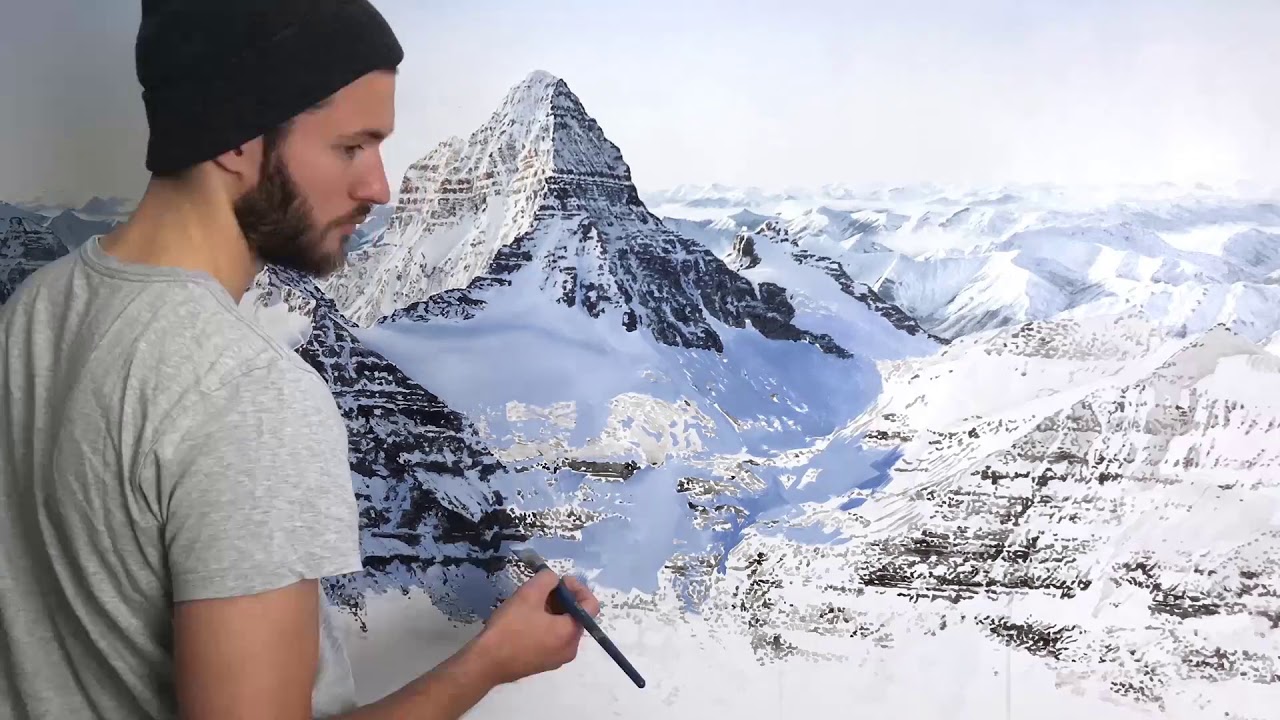 Mount Assiniboine - Painting