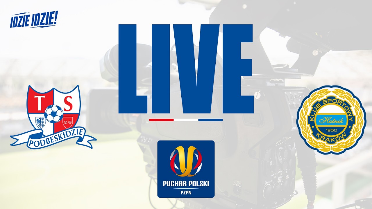🔴[LIVE] STS PUCHAR POLSKI TS Podbeskidzie - Hutnik Krak&oacute;w TRANSMISJA