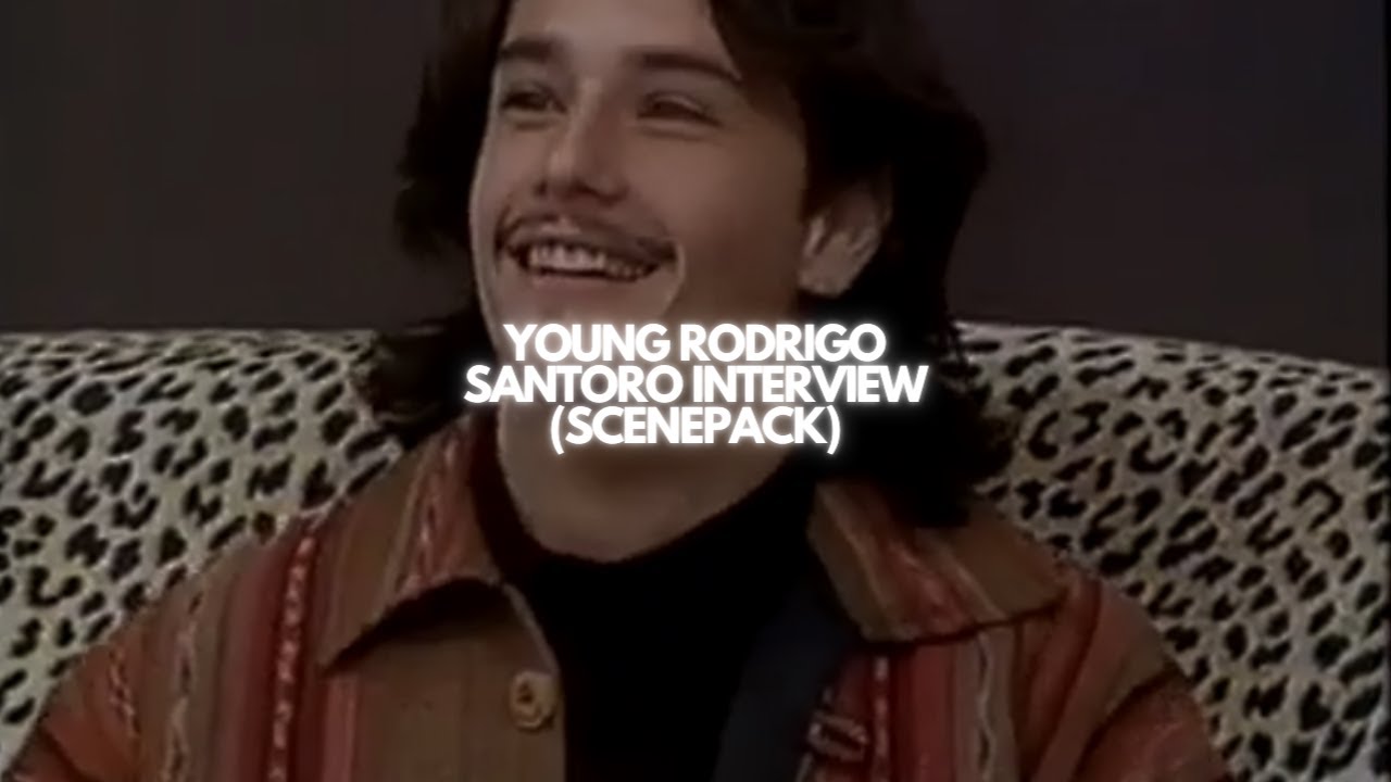 young rodrigo santoro interview (scenepack)