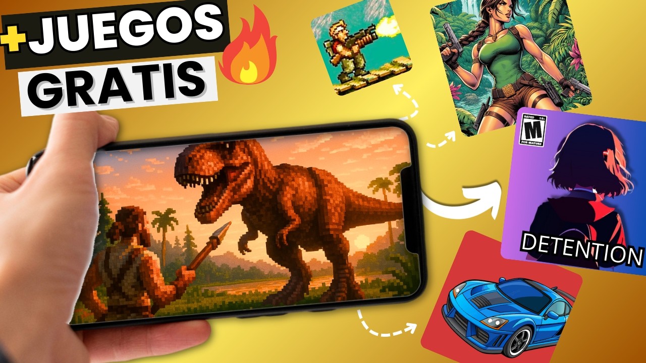 30 Mejores Juegos GRATIS para Android y iOS 2025