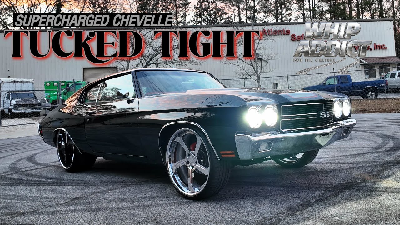 P's Supercharged 1970 Chevrolet Chevelle SS Tucking 24s with 9-inch Lip!!