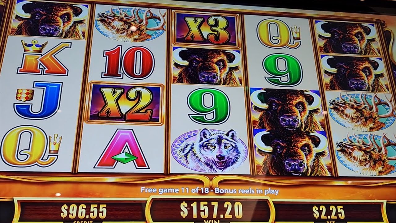 GREAT BONUS WIN With Buffalo And Sunset x2x3 On BUFFALO GOLD REVOLUTION Slot - SunFlower Slots