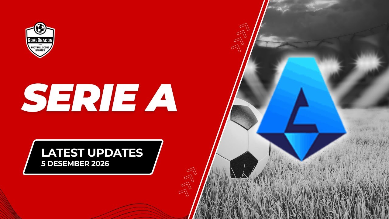Update lengkap Serie A Italia periode 3–5 Januari 2026! ⚽🔥 | GoalBeacon