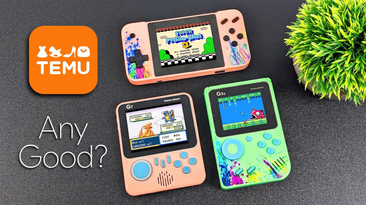Cheap TEMU Handheld Game Consoles! We Bought 3 Of Them, Are They A Scam?