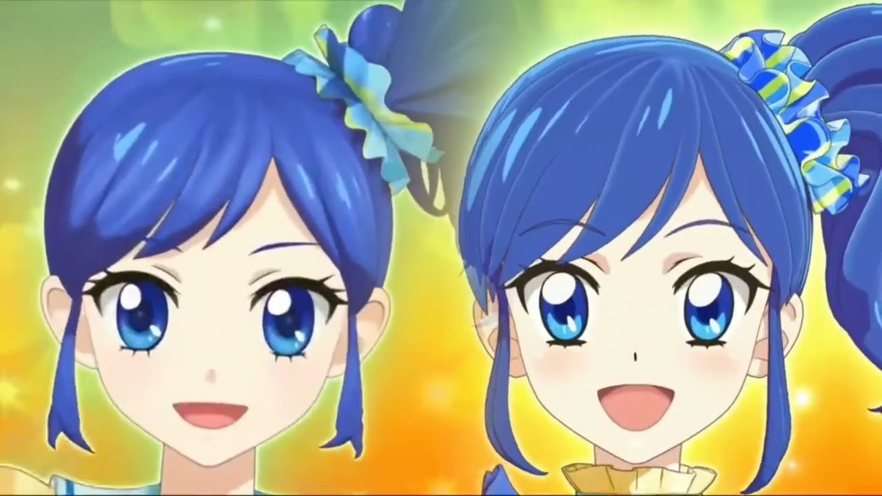 Aikatsu School Dress - CGI ss1 VS ss2