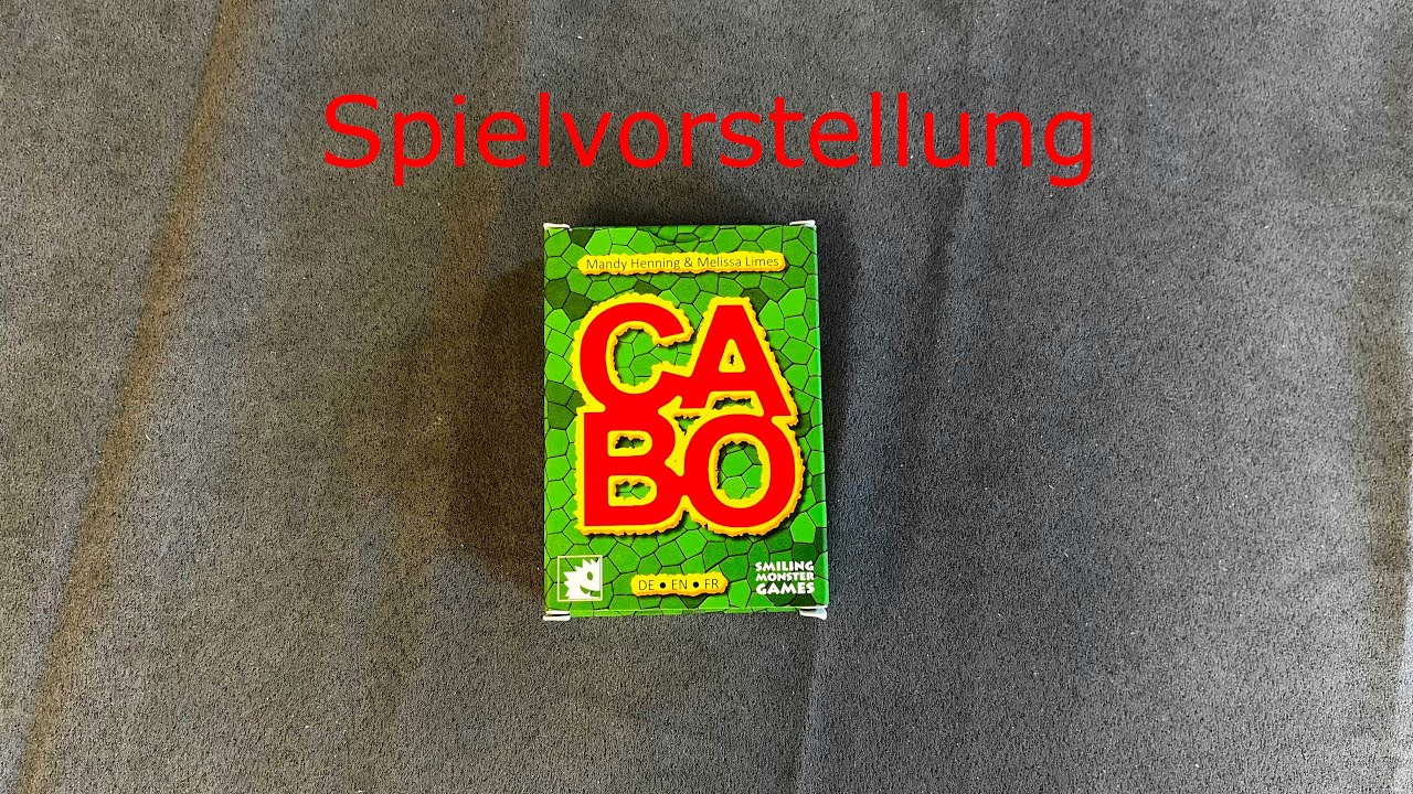 CABO - Kannst du dir alle Karten merken? SPIELVORSTELLUNG