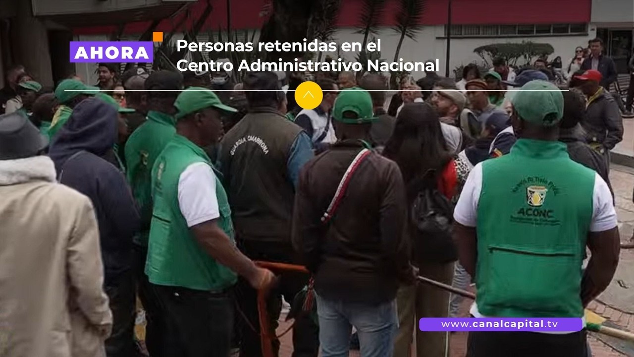 Protestas de comunidades afro y campesinas retienen a 1.500 funcionarios en Bogot&aacute; | Actualidad