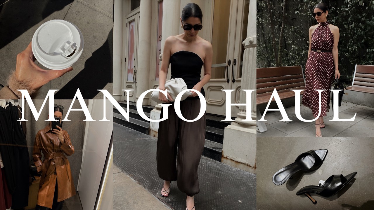 MANGO HAUL | Jak robić zdjęcia SOLO | Pamiętniki z Nowego Jorku: | Edycja Allure
