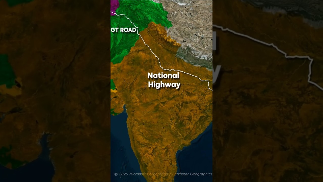 GT Road (Grand Trunk Road) #pakistan #history #geography #india #afghanistan