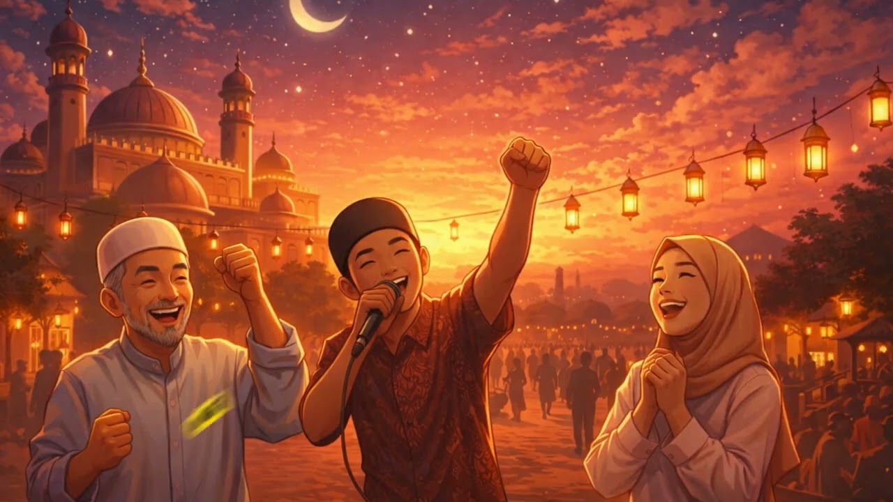 Ramadhan Tiba – Lagu Ramadhan Ceria & Penuh Makna