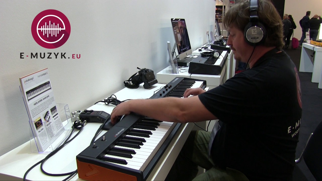 Musikmesse 2017 - Studiologic NUMA Compact 2 - lekkie przenośne stage piano