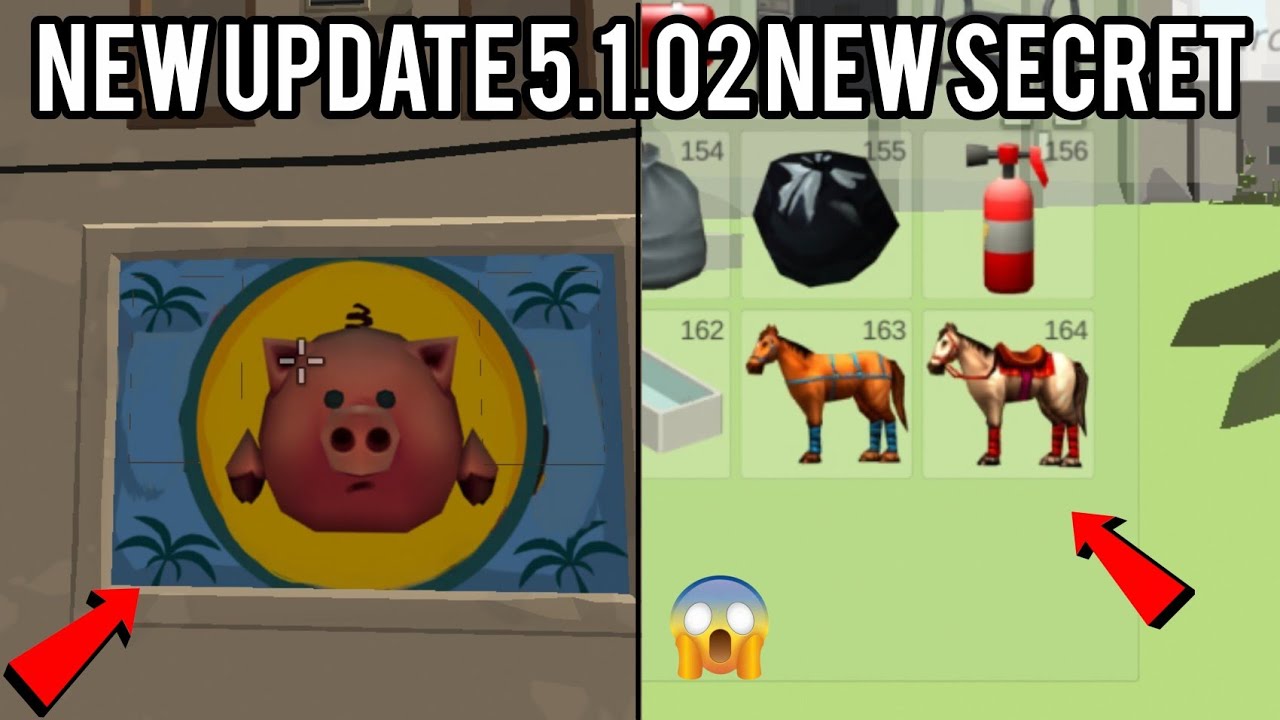 😱 NEW UPDATE 5.1.02 NEW SECRETS IN CHICKEN GUN 👑 