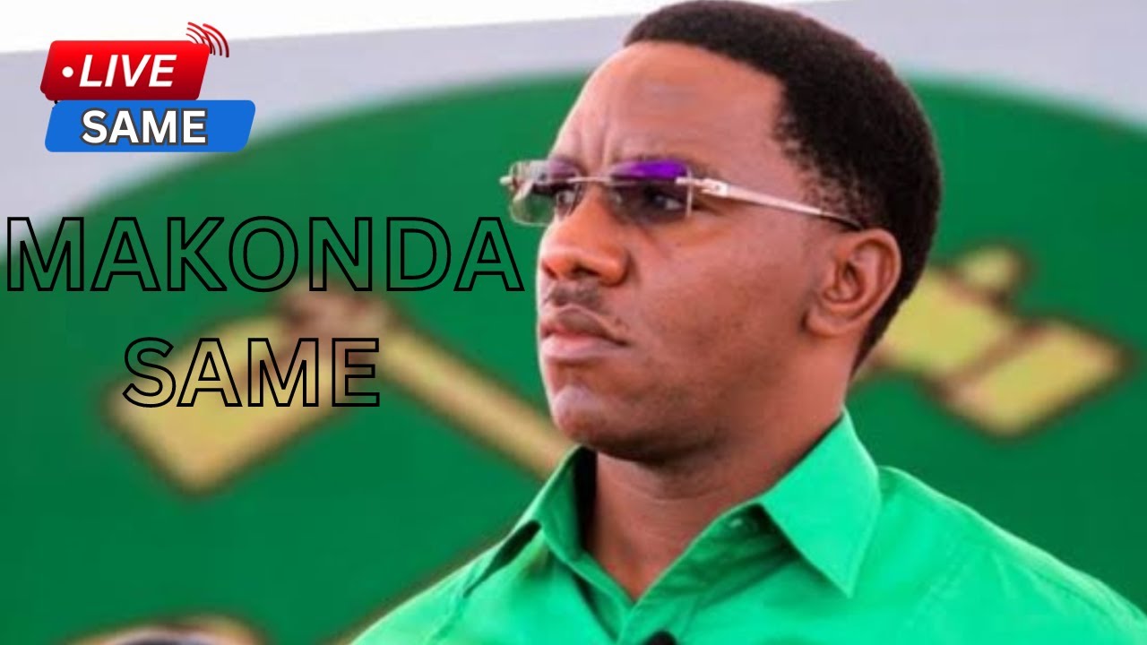 🔴LIVE: MAKONDA ANAZUNGUMZA NA WANANCHI WA SAME