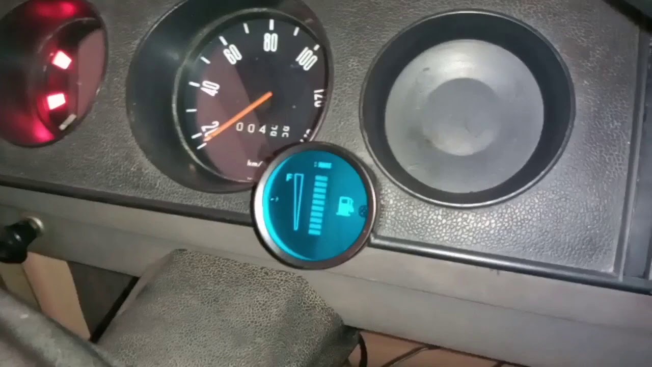 Instalação do marcador de combustível na kombi