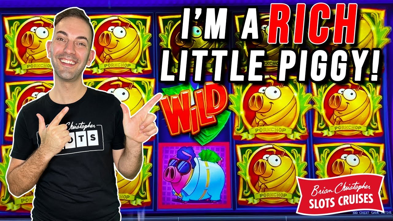 I'm a RICH LITTLE PIGGY! 🐷 BONUSES & Line Hits 🚢 Carnival Dream